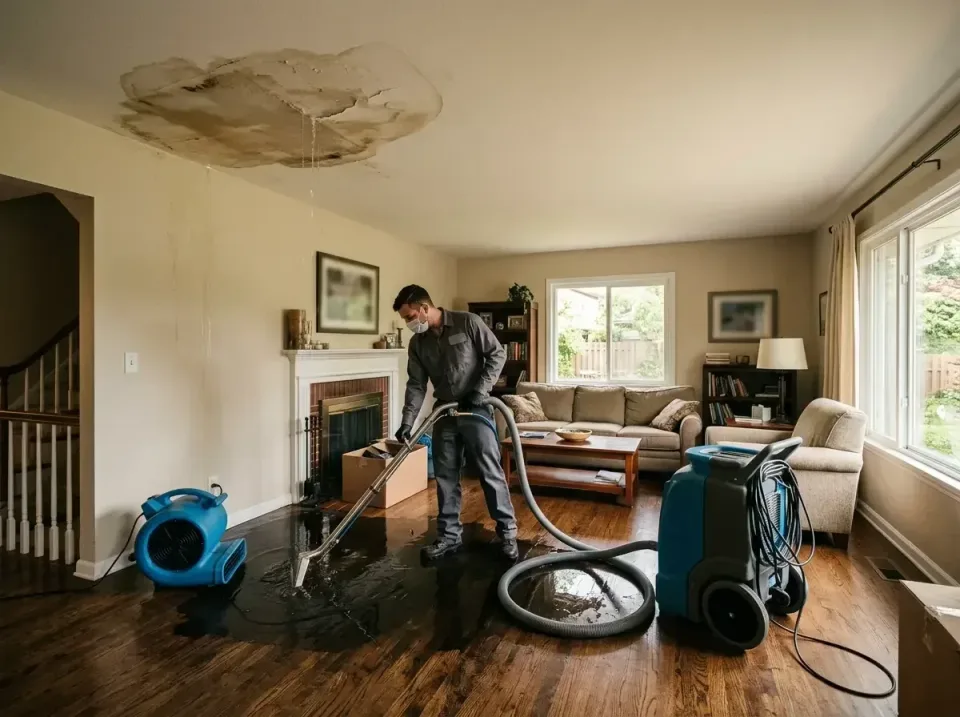 attic-pipe-burst-ceiling-drip-008 — frequently asked questions, Water Damage Restoration & Carpet Care in East Ridge, TN